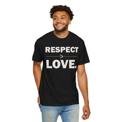 Respect > Love [Large Text]